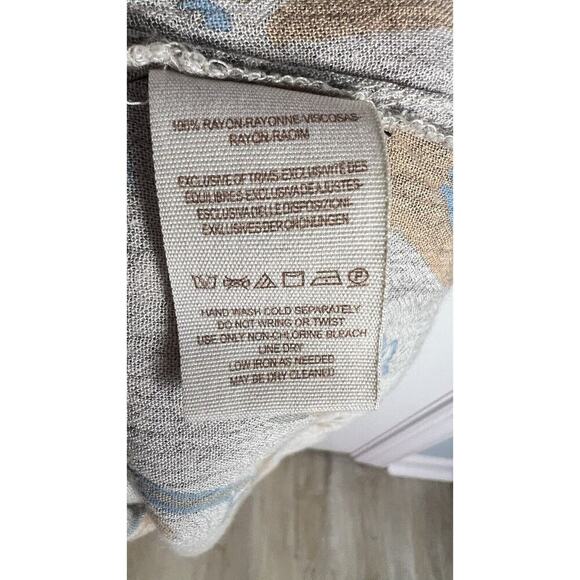 Free People Women’s Sweet Thing Tunic Dress Cutout Back Size XS Boho Tea Combo - Picture 9 of 11